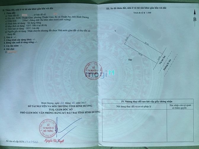 Hình ảnh BÁN ĐẤT THUẬN AN Gần Ngã Tư Hòa Lân, KDC Thuận Giao Đang Cho Thuê 25tr