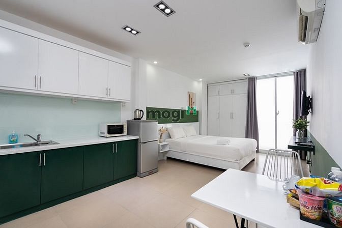 Hình ảnh Căn Hộ 1Pn Full NT BalCony Máy Giặt Riêng Gần Hồ Con Rùa Q3