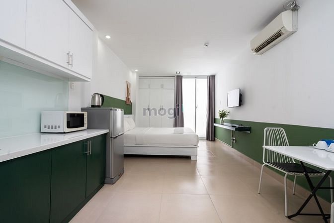 Hình ảnh Căn Hộ 1Pn Full NT BalCony Máy Giặt Riêng Gần Hồ Con Rùa Q3
