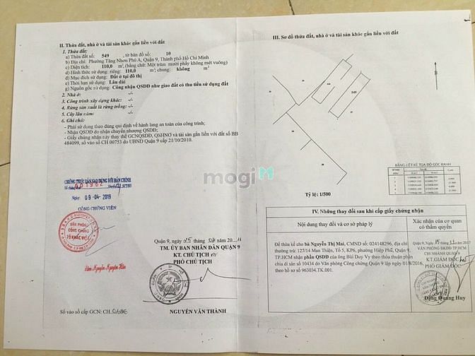 Hình ảnh Bán đất mặt tiền D2 man thiện .PTNPA.Q9 (110m 2)