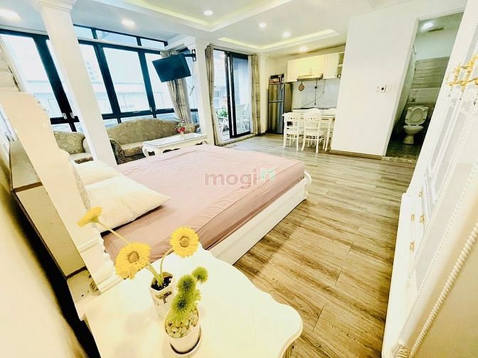 Hình ảnh Căn Hộ 1Pn Nội Thất Cao Cấp, View Bờ Kè, Máy Giặt riêng Q1