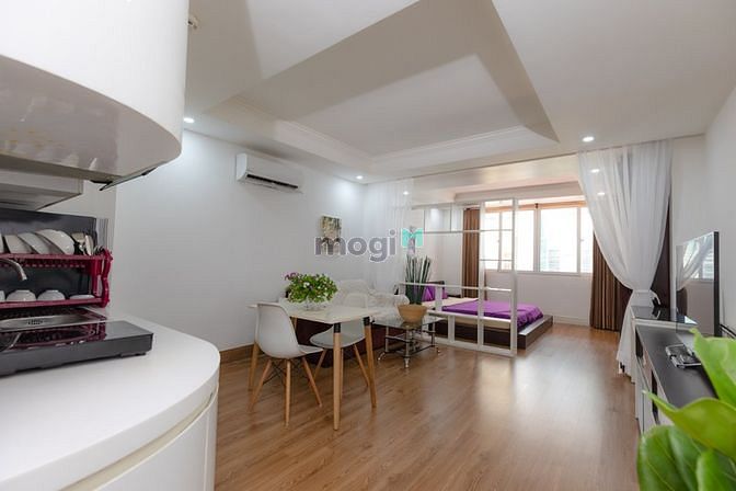 Hình ảnh Căn Hộ 1PN Full NT 50m2 Máy Giặt Riêng Gần Chợ Tân Định Q1