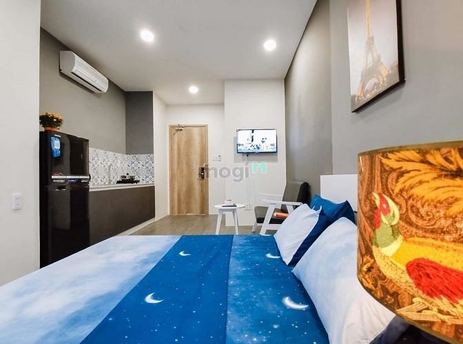 Hình ảnh Căn Hộ Full Nội Thất Ban Công Cửa Sổ Thoáng Nguyễn Thái Bình Tân Bình