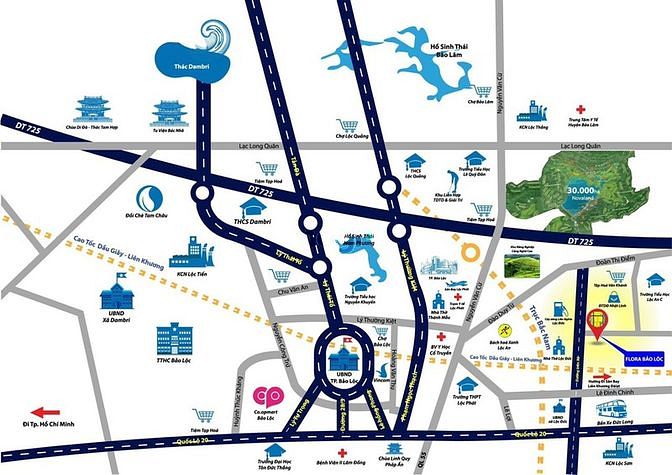 Hình ảnh Đất nền Bảo Lộc đẹp view sườn đồi, vườn chè