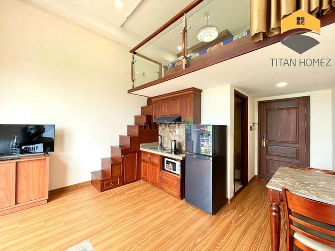 Hình ảnh Phòng duplex rất đẹp có ban công lớn full nội thất q2