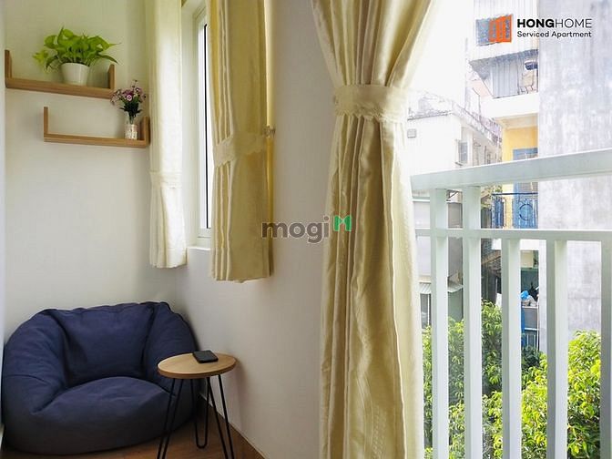 Hình ảnh Căn Hộ 1Pn Full NT BALCONY View Siêu Đẹp Gần Cầu Bông Q1
