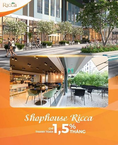 Hình ảnh Shophouse Ricca sổ hồng lâu dài