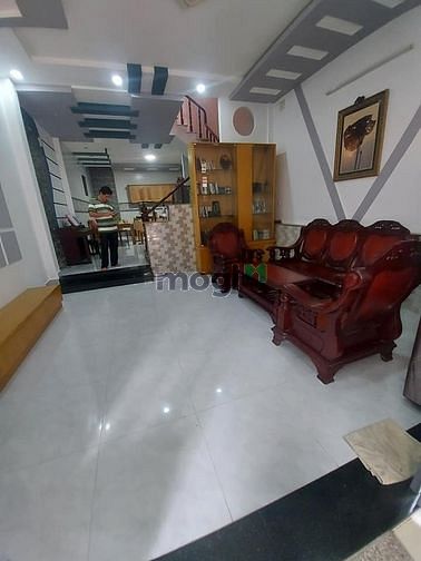Hình ảnh Nhà Phan Văn Trị, ngay trường Văn Lang, hẻm xe hơi, 4x12m.