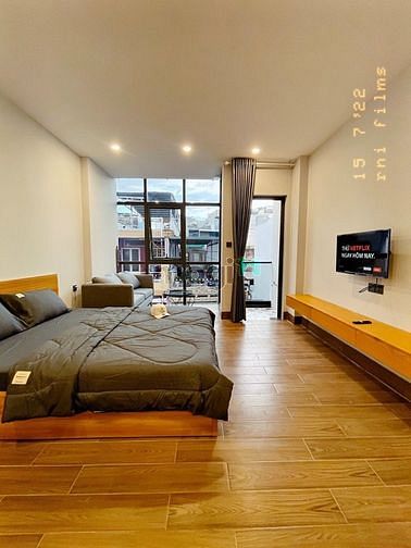 Hình ảnh CH Studio 38m2 Ban Công FullNT Nhà Mới Thang Máy Hầm Xe