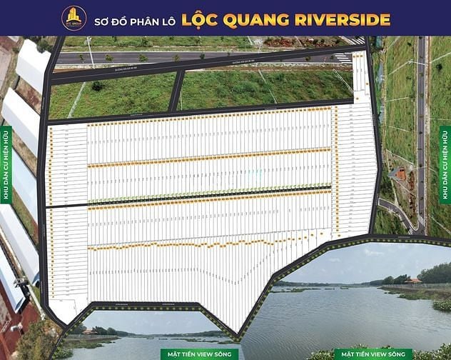 Hình ảnh Siêu phẩm đất nền View sông Bé 1100m2 trọn gói chỉ 699tr