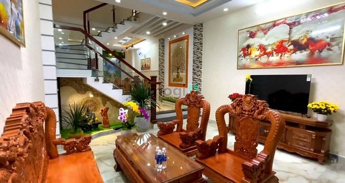 Hình ảnh Nhà Chu Văn An, Bình Thạnh, 4x14m, 4 tầng, 4PN