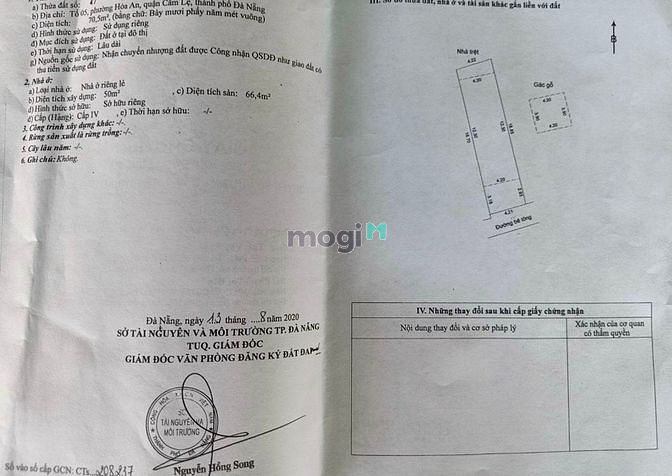 Hình ảnh bán nhà cấp 4 kiệt trường chinh hòa an giá rẽ