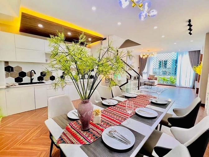 Hình ảnh Siêu phẩm hẻm thông 496 dương quảng hàm. Full nội thất