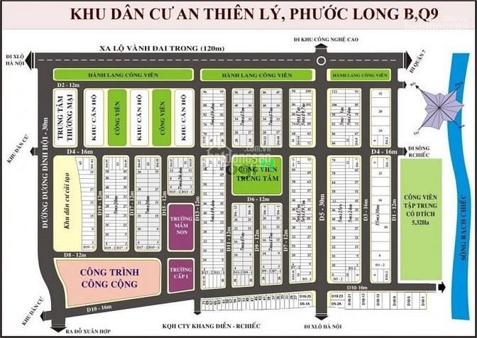 Hình ảnh Mở bán giai đoạn 2 khu dân cư cao cấp An Thiên Lý, Quận 9, DT 90m2.