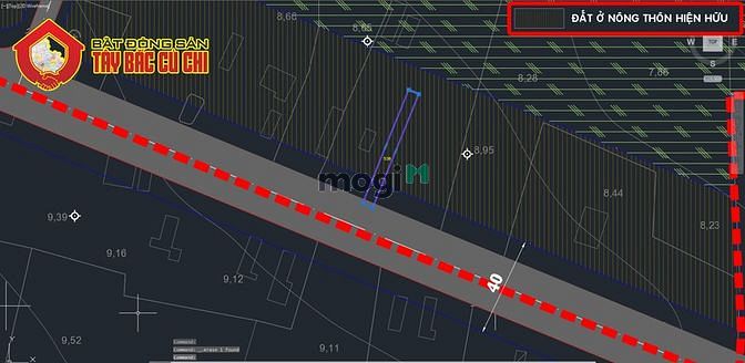 Hình ảnh Bán đất đường tỉnh lộ 2 - 225m2 - 4.5x50 - 150m2 thổ cư - xã trung