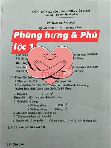 Hình ảnh bán lô góc 2 mặt tiền phùng hưng vs phú lộc 1