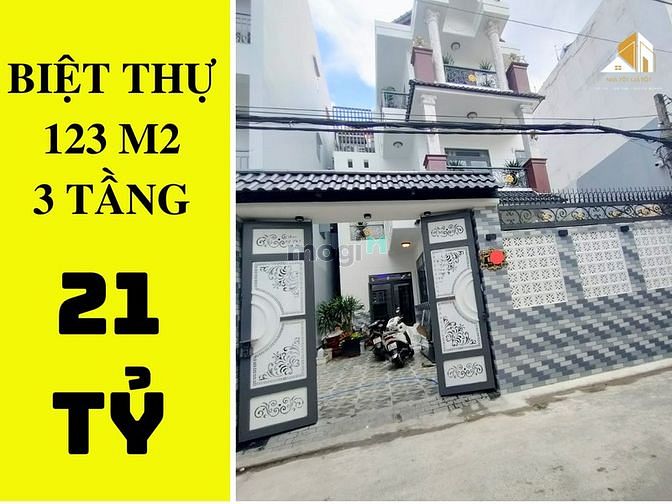 Hình ảnh ✅ Biệt Thự Tân Sơn Gò Vấp - 123m2 chỉ 21 tỷ