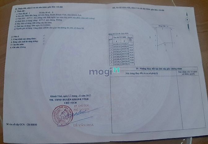 Hình ảnh Siêu phẩm đất khánh vĩnh - mặt tiền đường QL 27- Khánh Hoà