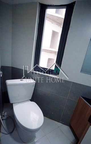 Hình ảnh Căn duplex_35m2_bancong_có bếp từ âm, sofa, tv gần Lotte Quận 7