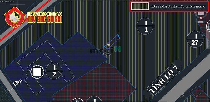 Hình ảnh Bán đất 1/ Tỉnh Lộ 7 - 110m2 - 5x22 - 97m2 thổ cư - xã An Nhơn Tây