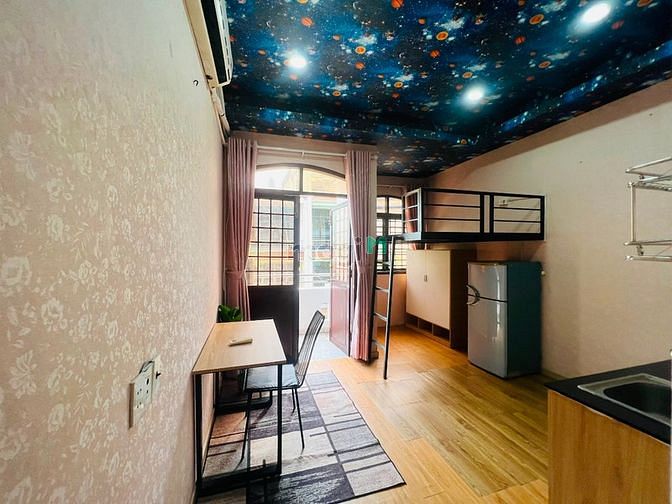 Hình ảnh Phòng Duplex có Balcon - Full nội thất- Bình Phú Q6