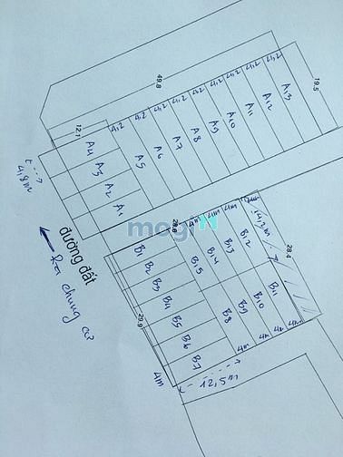 Hình ảnh Đất thổ cư 1000m2 Phừơng Thạnh Lộc Quận 12,Đừơng xe hơi 6m,Giá 25,5