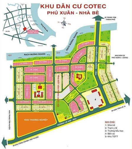 Hình ảnh Mở bán giai đoạn 2 khu dân cư Cotec, Phú Xuân, Nhà Bè, DT 90m2