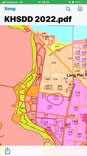 Hình ảnh Đất khu du lịch Biển Hồ Pleiku Gia Lai - view Biển Hồ ..330 m2..1ty3