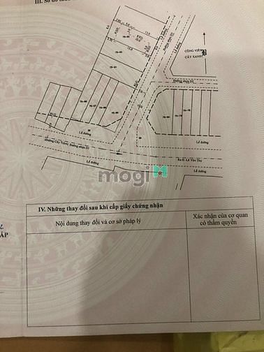 Hình ảnh BÁN ĐẤT BIỆT THỰ KHU CV LÀNG HOA còn lô đất 8x22 cn 175m2 đường 10m