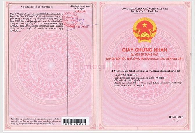 Hình ảnh Bán đất nền giá chỉ 1,25 tỷ ngay MT TTHC Thủ Thừa