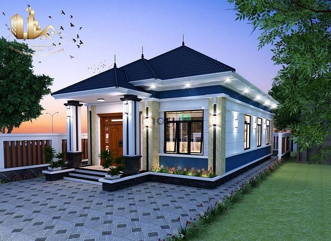 Hình ảnh Thiết kế - Thi công nhà cấp 4 mái thái