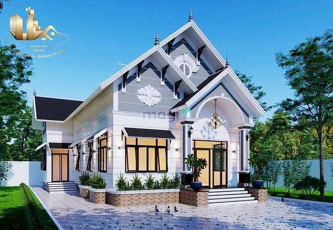 Hình ảnh Thiết kế - Thi công nhà cấp 4 mái thái
