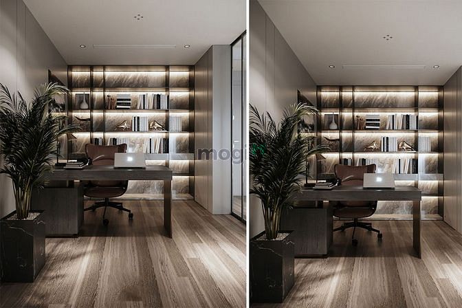 Hình ảnh 84m2 - 2PN2WC + 1 kho view nội khu Emerald