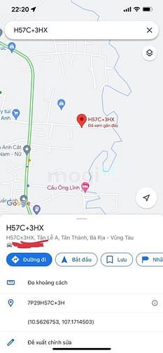 Hình ảnh Chính chủ bán gấp miếng đất xã Châu Pha-Phú Mỹ 134.7m2!