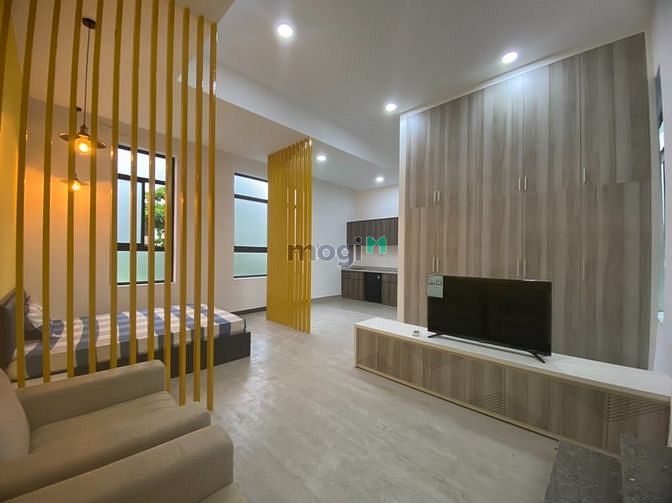 Hình ảnh Siêu Phẩm Căn Hộ 1 Phòng Ngủ Full Nội Thất Phòng Mới 100%