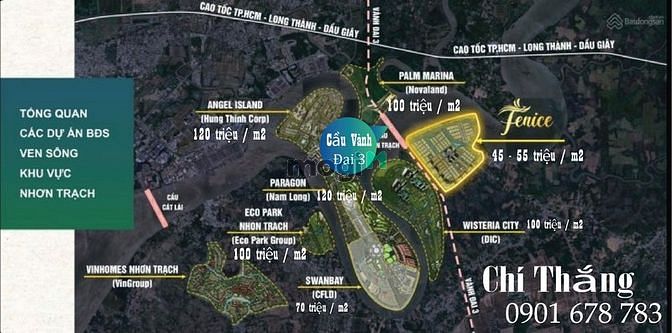 Hình ảnh Bán đất nên 125m2, 5x25 MT Đường Vành Đai 3, View Sông Nhỉnh 5 tỷ