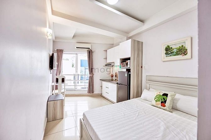 Hình ảnh Cho Thuê Phòng Studio Full Nội Thất Bếp Gần ETown(có cho thuê 1-3Tháng