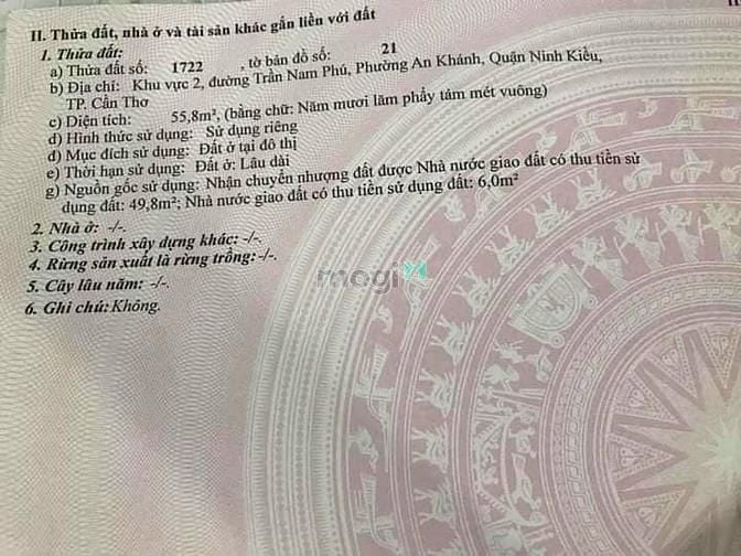 Hình ảnh Bán nhà hẻm mới xây cách Trần Nam Phú 70m