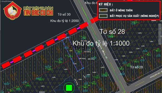 Hình ảnh Bán đất đường 793 - 666m2 - 11.5x57 - 284m2 thổ cư - xã an phú - củ