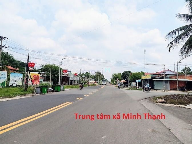 Hình ảnh Bán gấp lô đất chợ thái bình xã minh thạnh dầu tiếng, 10x36+100 890tr