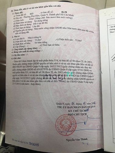 Hình ảnh Bán nhà 1 trệt 2 lầu đường 882 Phú Hữu TP Thủ Đức
