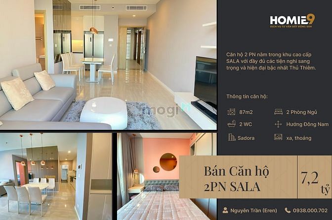 Hình ảnh Bán nhà Sadora khu SALA, 2PN giá tốt
