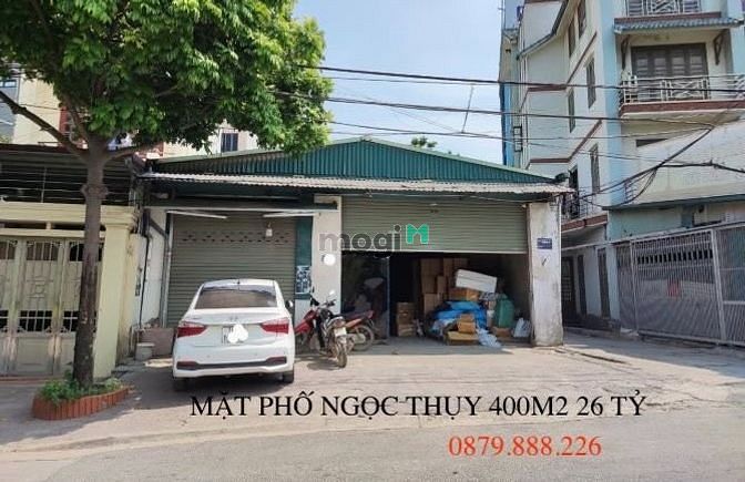 Hình ảnh Mặt phố Ngọc Thụy gần 400m2, mặt tiền 15m, 2x tỷ kinh doanh