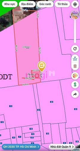 Hình ảnh Bán đất  (83m2 - 8x10 m)- 4tỷ- hẻm 1147 Nguyễn Duy Trinh - P.Long Trườ