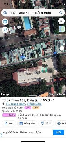 Hình ảnh Bán 5m x 21m đất thổ cư ngay trung tâm TT Trảng Bom