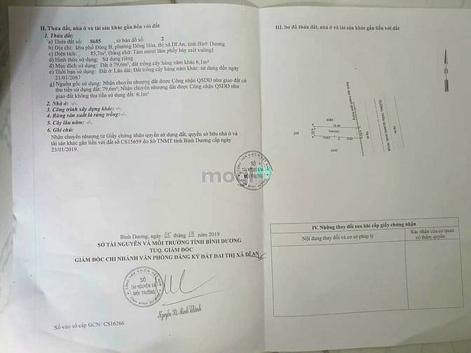 Hình ảnh Bán lô đất mặt tiền đường Trần Quang Khải