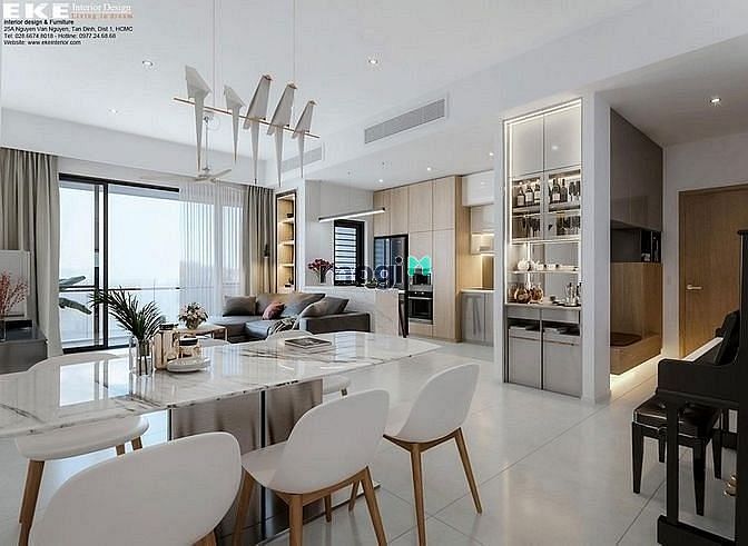 Hình ảnh Cho thuê Chung cư cao cấp Nam Phúc - Le Jardin, nhà đẹp nội thất mới