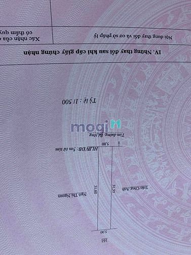 Hình ảnh cần thu hồi vốn ra gấp lô đất dg 741 tiến hưng - TP ĐỒNG XOÀI.