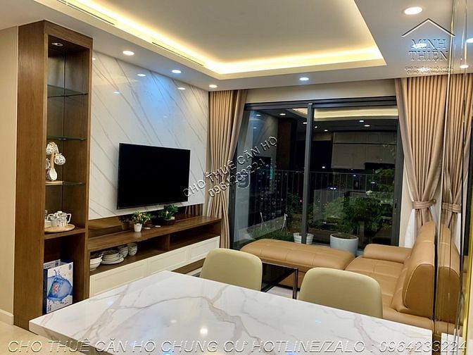 Hình ảnh ( vinhomes dcapitale ) cho thuê căn 2 ngủ 2 vệ sinh  full nội thất