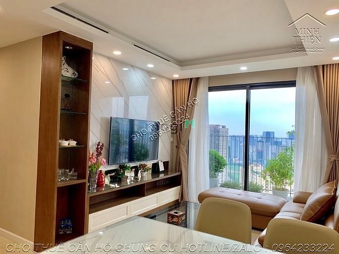 Hình ảnh ( vinhomes dcapitale ) cho thuê căn 2 ngủ 2 vệ sinh  full nội thất
